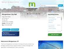 Tablet Screenshot of morgantown-ky.com